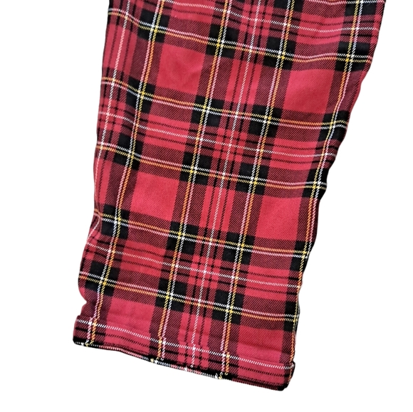 Hot Topic red plaid high rise pants - Picture 9 of 15